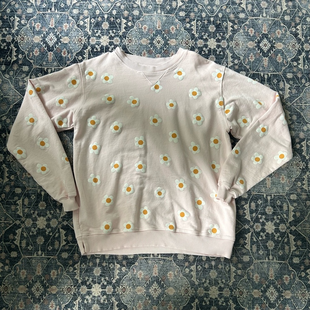 Wild Mae Design Flower Sweatshirt - Size XS